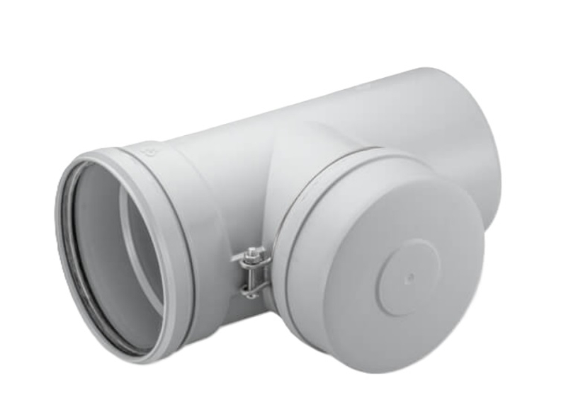 Revizní otvor odkouření Vaillant pr. 130 mm, PP