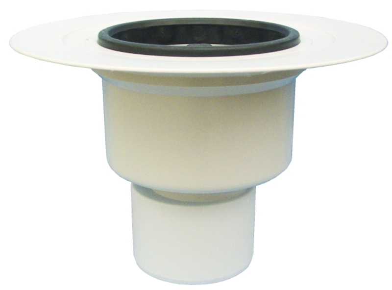 Těleso podlahové vpusti HL Hutterer & Lechner, DN50/75/110 se svislým odtokem, s izolační přírubou, ZU standard - vodní