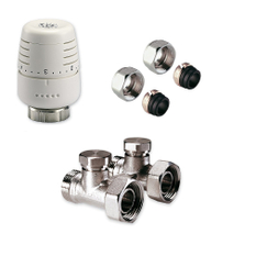 KIT Vekoluxivar - pro dvoutrubkový systém - 1/2˝xEK, 15x1, přímé IVAR.KIT DD 345