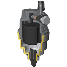 Automatický odvzdušňovací ventil - 1/2˝, nikl IVAR.VARIA
