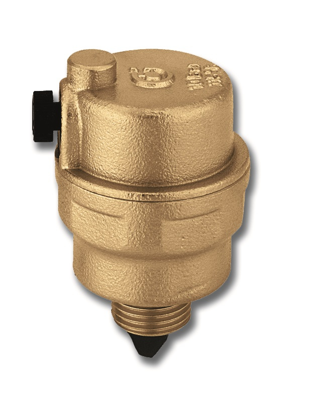 Automatický odvzdušňovací ventil - se zpětným ventilem - 3/8˝, kit IVAR.KIT ROBOCAL