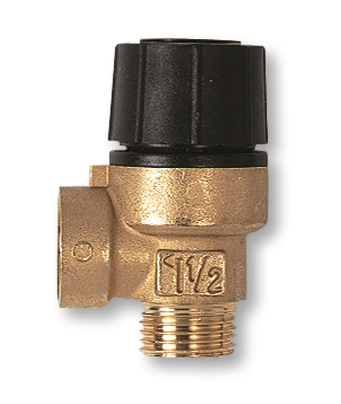 Pojistný ventil pro topení - 1/2˝FF, 3bar IVAR.PV 1234