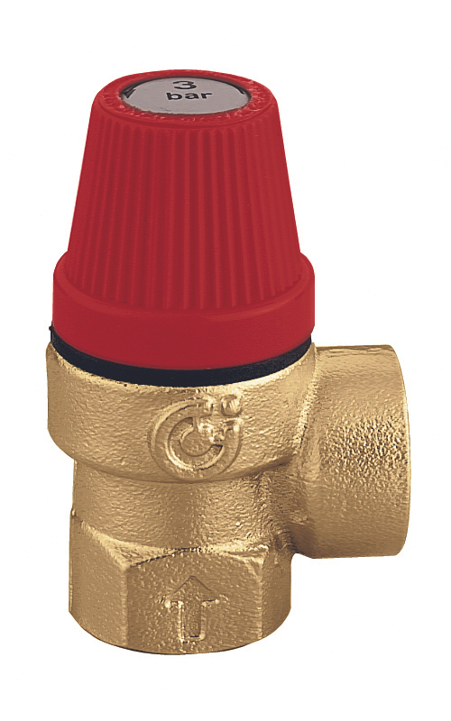 Pojistný ventil pro topení - 1/2˝FF, 3bar IVAR.PV 311