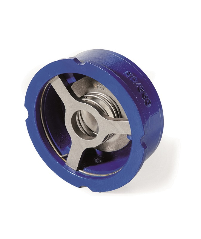 Mezipřírubová zpětná klapka pružinová - série W6 - DN 32, L=28mm BRA.W6.020