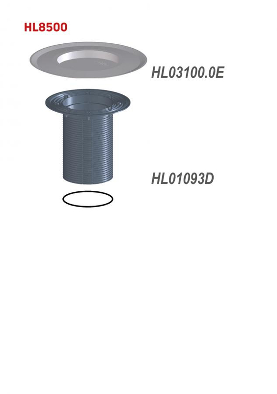 Nástavec HL Hutterer & Lechner, d 146mm/ 200mm s izolační přírubou