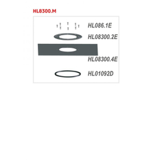 Izolační souprava s textílií nakašírovanou fólií ( HL Hutterer & Lechner, 500x500mm)