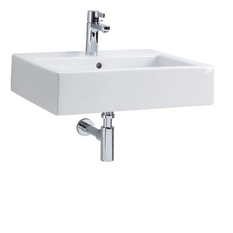 Umyvadlo s otvorem Kolo Twins, 60 x 46 cm, bílá