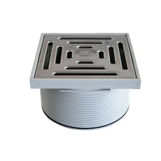 Žebrovaný nástavec HL Hutterer & Lechner, d 145mm/plast 148x148mm/nerez 138x138mm