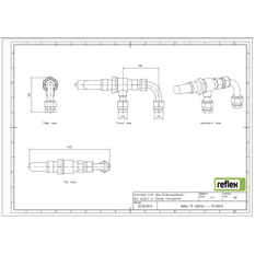 Směšovací zařízení pro změkčovací armatury Reflex Fillsoft Softmix
