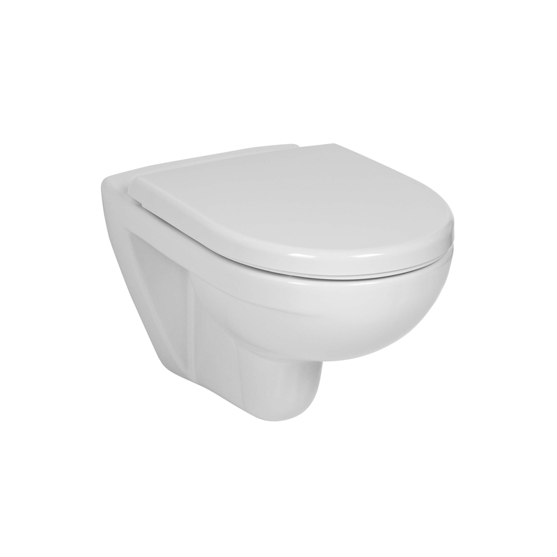 Závěsný klozet Jika Lyra Plus horizontální odpad 530 x 360 x 360 mm, bílá