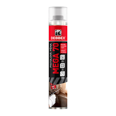 Pistolová pěna Den Braven MEGA 70 pistolová dóza 870 ml, žlutá