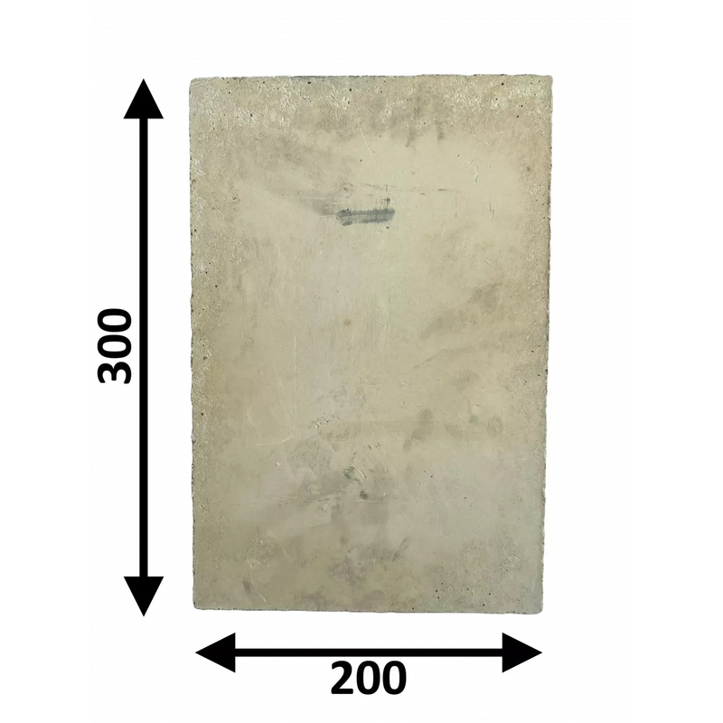 Deska keramická Rojek pro kotle TKA 15, TKA 25 k adaptéru na obilí, keramika 300 x 200 mm A 15, A 15 U