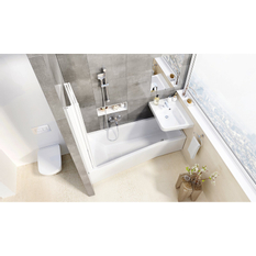 Tyč s posuvným držákem sprchy Ravak 972.00CR 66,5cm chrom