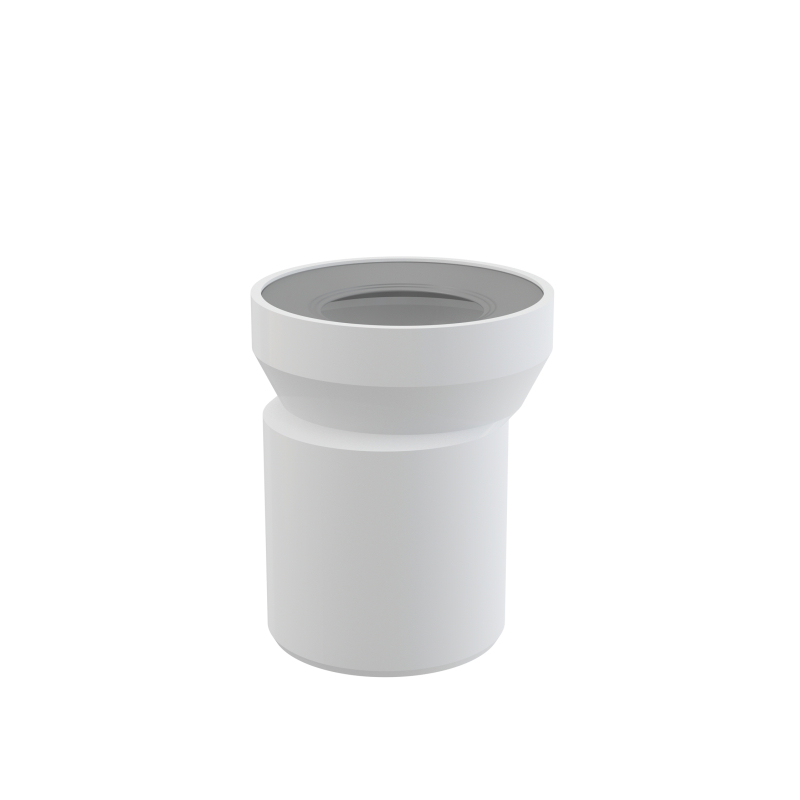 Dopojení Alcadrain (Alcaplast) k WC - nátrubek e x centrický 158 mm A92
