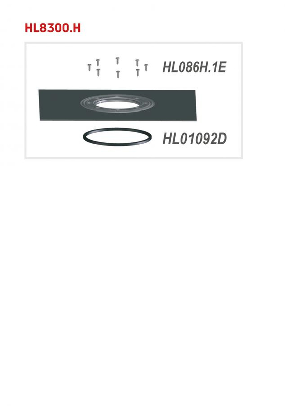 Izolační souprava s asfaltovou manžetou ( HL Hutterer & Lechner, 500x500mm)