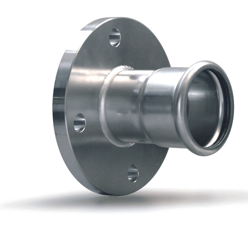 Příruba - s nátrubkem pro zalisování - C - 108mm-DN 100, PN 16 IVAR.IVC52