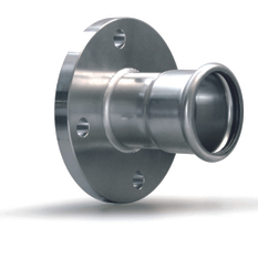 Příruba - s nátrubkem pro zalisování - C - 108mm-DN 100, PN 16 IVAR.IVC52