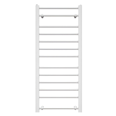 Těleso koupelnové trubkové Koralux Standard KSC 900/400, výkon 254 W, klasické připojení, barva bílá