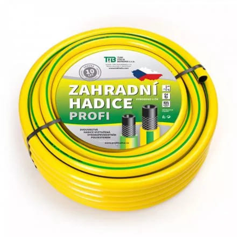 Hadice zahradní Tubi Astra Yellow Profi 1/2˝, délka 25 m, žlutá