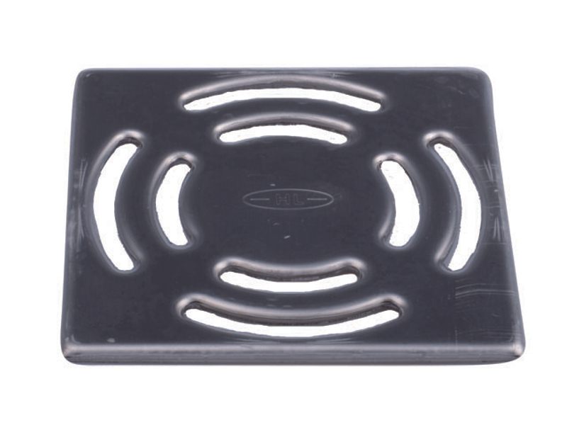 Nerezová vtoková mřížka HL Hutterer & Lechner, 138x138mm