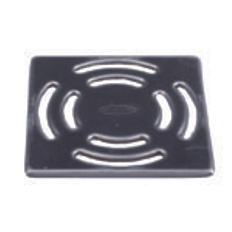 Nerezová vtoková mřížka HL Hutterer & Lechner, 138x138mm