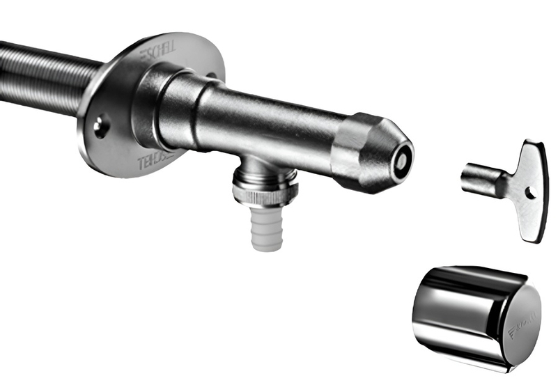 Nezámrzný ventil Schell Polar II Set, 1/2˝, chrom