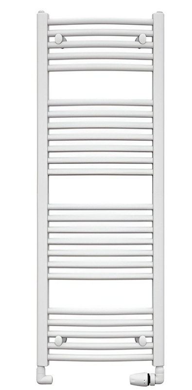 Těleso koupelnové trubkové Koralux Rondo Comfort KRT 1820/600, výkon 996 W, klasické připojení, barva silber RAL 9006