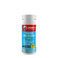 Tester pro bazény 4v1 Den Braven Cranit tuba v blistru 10 ks