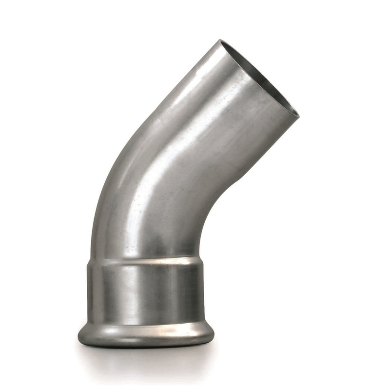 Oblouk 45° - s jedním zásuvným koncem - N - 42mm IVAR.IVN23