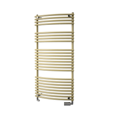 Těleso koupelnové trubkové Isan Ikaria Radius 1772 x 500 mm, 878 W, elektrické s regulátorem Mini PW, sněhově bílá RAL 9016