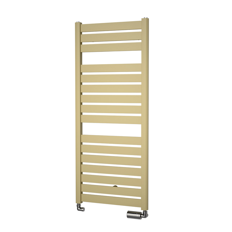 Těleso koupelnové trubkové Isan Mapia Light 725 x 600 mm, 421 W, elektrické s regulátorem Mini PW, sněhově bílá RAL 9016