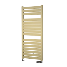 Těleso koupelnové trubkové Isan Mapia Light 1180 x 500 mm, 821 W, klasické připojení, sněhově bílá RAL 9016