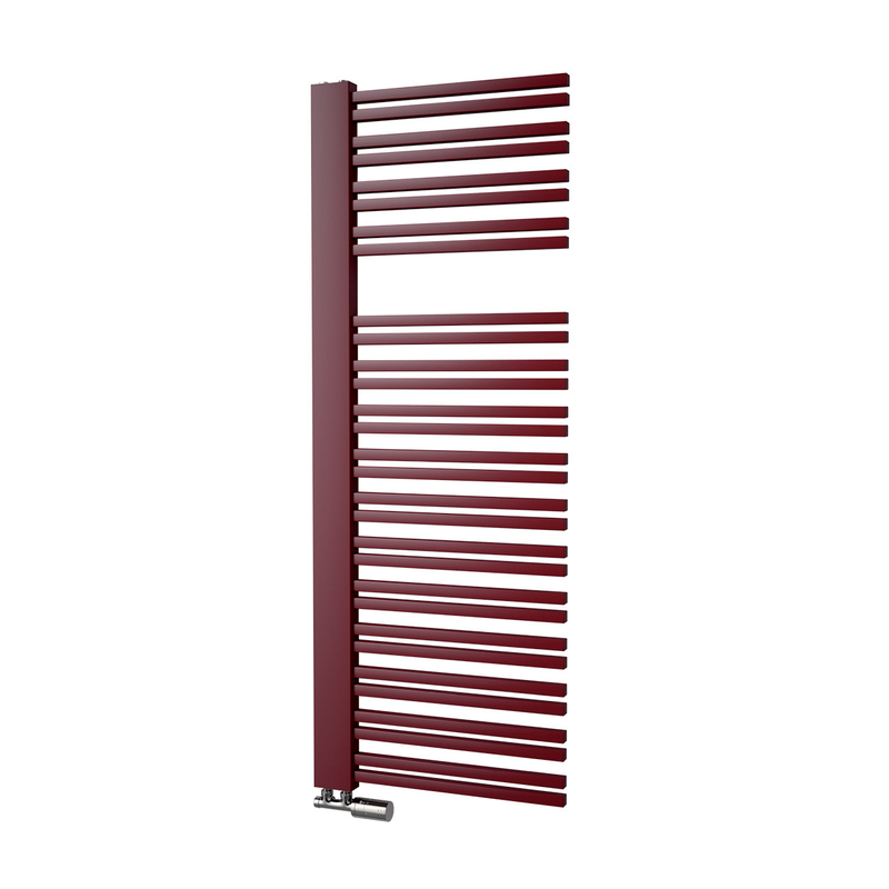 Těleso koupelnové trubkové Isan Swing 1210 x 600 mm, 620 W, pravé, klasické připojení, sněhově bílá RAL 9016