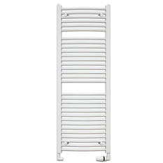 Těleso koupelnové trubkové Koralux Rondo Max KRM 900/750, výkon 714 W, klasické připojení, barva silber RAL 9006