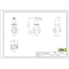 Odlučovač mikrobublin Reflex Exvoid A 5/4 mosaz