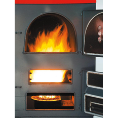 Kotel automatický na pelety a hnědé uhlí Rojek BIO 15, 4,1 - 15 kW, 5. třída, SVT 1399, pravý