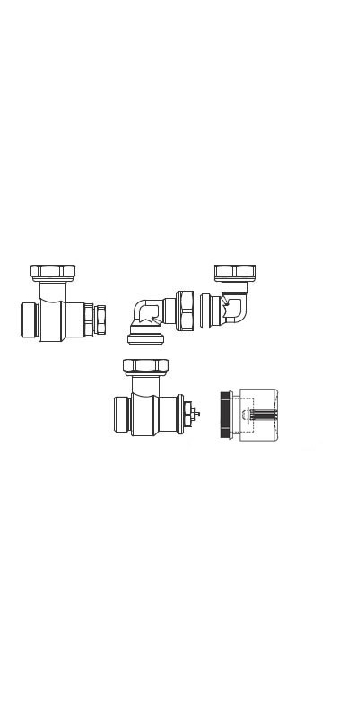 Adaptér - EK 3/4˝x3/4˝, přímý IVAR.FAI