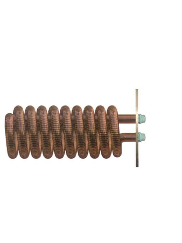 Měděná topná vložka pro zásobníky IVAR.TANKS - příruba pr. 290mm, L=750mm, výměník 4,54m2 IVAR.SA5