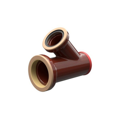 Odbočka kameninová Keramo Kera Pro, DN 300 x 200 - 45°, vysoké zatížení, třída pevnosti 240/200