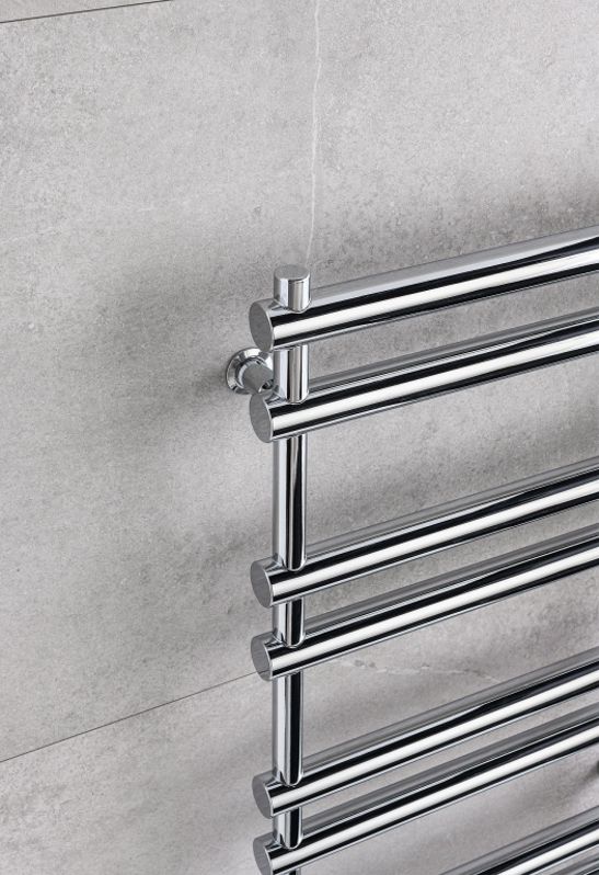 Těleso koupelnové PMH Ulysses 900 x 838 mm, 400 W, klasické připojení, Metalická antracit lesklá