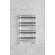 Těleso koupelnové PMH Ulysses 900 x 838 mm, 400 W, klasické připojení, Metalická antracit lesklá