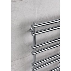 Těleso koupelnové PMH Ulysses 900 x 838 mm, 400 W, klasické připojení, Metalická antracit lesklá