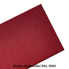 Těleso koupelnové PMH Pegasus 488 x 800 mm, 268 W, klasické i středové připojení, Bordó matná RAL 3004