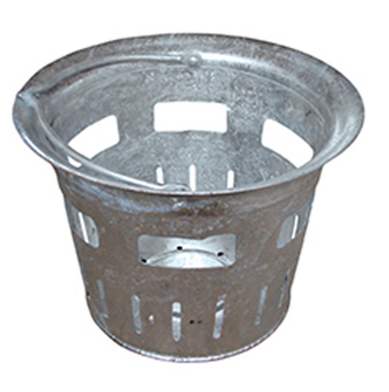 Koš kalový Wavin Tegra 425, k litinové mříži, typ B 620 x 420 mm, pozinkovaná ocel