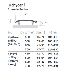 Těleso koupelnové trubkové Isan Grenada Radius 935 x 600 mm, 494 W, středové připojení s krytkou, chrom