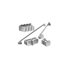 B SET Ravak BSDPS 100 P, chrom