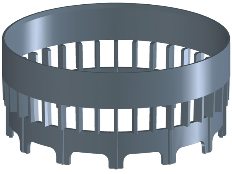 Odvodňovací kroužek vhodný k sérii balkonových a terasových odtoků HL3100T a HL5100T HL Hutterer & Lechner