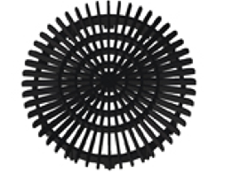 Plochý záchytný koš vhodný k sérii balkonových a terasových odtoků HL3100T a HL5100T HL Hutterer & Lechner