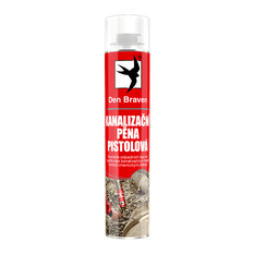 Kanalizační pěna Den Braven pistolová dóza 750 ml, zelená