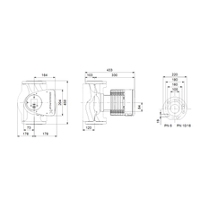 Čerpadlo oběhové Grundfos MAGNA3 100-120 F 450 1x230V PN10